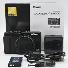 希少！　Nikon COOLPIX S9900★★★美品★★★ Wi-Fi搭載 ニコン（Nikon） 中古 1年保証 美品 Nikon COOLPIX S9900 ブラック