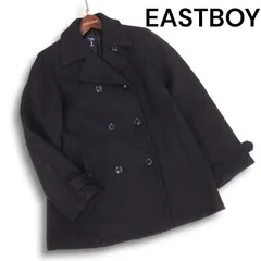 EASTBOY Venus イーストボーイ ヴィーナス メルトン ウール スクール Pコート Sz.11　レディース グレー 女子 学生 通学