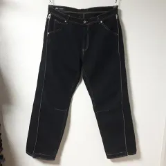 36/ザラ フレアフィット ジッパー デニムパンツ/36-1113