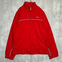 美品】Nike 90s 銀タグ ジャケット ジップアップ ナイロン レッド 