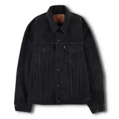 古着 90年代 リーバイス Levi's 70503-0285 ユーロモデル ブラック デニムジャケット Gジャン メンズM相当 ヴィンテージ/evb032243