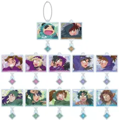 【中古】キーホルダー 全12種セット 「忍たま乱太郎 トレーディング grunge CANVAS ゆらゆらアクリルキーホルダー ver.B」