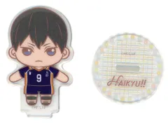 【中古】アクリルスタンド・アクリルパネル 影山飛雄 クリアスタンド 「セガ ラッキーくじ ハイキュー!! Pastel Art Collection」 D賞