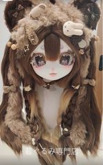 kig ファースーツ マスク 着ぐるみセット ケモノ ファースーツ 全頭