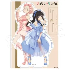 【中古】アクリルスタンド・アクリルパネル 錦木千束＆井ノ上たきな BIGペアアクリルスタンド リボンver. 「リコリス・リコイル POP UP SHOP in PARCO」