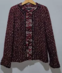 実寸 XS (44) ZARA ザラ ツイードジャケット