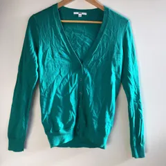 ユニクロ カーディガン レディース M グリーン 2901202511280025