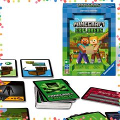 [Special Sale] Minecraft: Explorers Board Game Card Game 22588 0 Ravensburger (Recommended Age: 8+) [Card Game, Table Game, Minecraft, Minecraft Game, Gift (Birthday/Christmas)]
