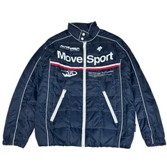 【新品タグ付き】DESCENTE デサント Move Sport ダウンジャケット フェザー キルティング Sサイズ HEAT NAVI ヒートナビ ネイビー