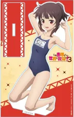 【中古】アクリルスタンド・アクリルパネル めぐみん(水着ver.) アクリルキャラスタンド 「この素晴らしい世界に祝福を!3」