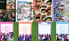 TWICE グッズ メモ帳 80枚セット 写真入り メモパッド K-POP
