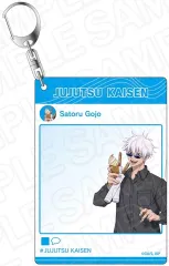 【中古】キーホルダー 五条悟 インスタントフォト風キーホルダー 遊園地 ver. 「呪術廻戦」