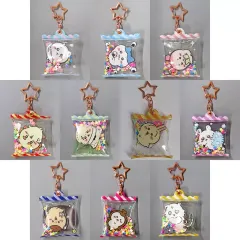 【中古】キーホルダー 全10種セット 「ちいかわ なんか小さくてかわいいやつ キャンディーキーリング」 韓国限定