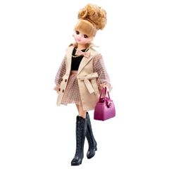 6.リカちゃん ハンドメイド服 気分はスパイ!?トレンチコート6点セット