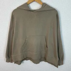 SPRAY PREMIUM スプレイプレミアム パーカー 無地 ベージュ レディース 古着 ギャル ストリート