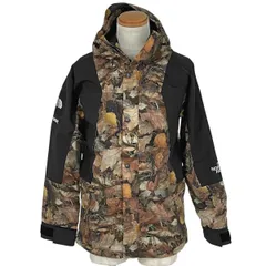 シュプリーム Supreme Mountain Light Jacket Leaves ナイロンジャケット 16FW ノースフェイス アウター マウンテンパーカー ナイロン ブラック ブラウン メンズ 【中古】