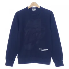 AD1990 ギャルソン オム プリュス キルティング スウェット 紺色 2026年最新】COMME des GARCONS HOMME PLUS トレーナー・スウェットの