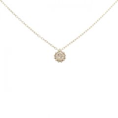 □カシケイムク□新品仕上 K18BGブラウンダイヤ0.16ct BDプチネック 