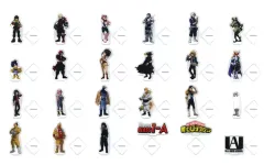 【中古】アクリルスタンド・アクリルパネル 全24種セット アクリルスタンド 「一番くじ 僕のヒーローアカデミア -stand up again-」 F賞