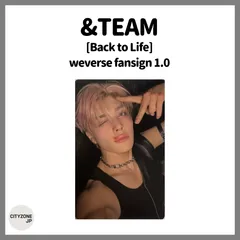 【トレカ1枚】&TEAM MAKI マキ weverse fansign 1.0 Back to Life