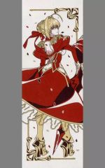 [중고] 수건·수건(캐릭터) 세이버(티저 비주얼) 페이스 타올 [이치반 복권 Fate/EXTRA Last Encore] C상