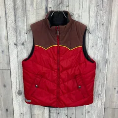 OLD QUIKSILVER 00s クイックシルバー y2k アーカイブ コーデュロイ ナイロン リバーシブル ダウンベスト メンズ S サイズ