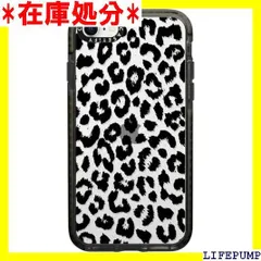 CASETiFY インパクトケース iPhone SE 2020/2022 and iPhone 8/7 - Black Transparent Leopard Print - クリア ブラック 288