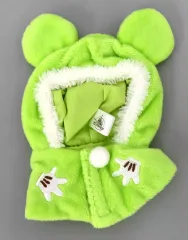 【中古】キーホルダー グリーン 「ディズニー UniBEARsity シークレットポンチョ」 ディズニーストア限定