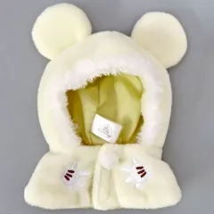 【中古】キーホルダー ホワイト 「ディズニー UniBEARsity シークレットポンチョ」 ディズニーストア限定
