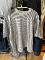 WHOOPS ストライプ Tシャツ L