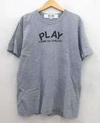 PLAY COMME des GARCONS プレイ コムデギャルソン AD2025/4 AX-T072 半袖 プリントロゴＴシャツ　M