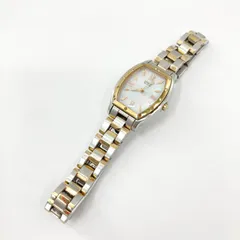 CITIZEN シチズン エコドライブ レディース 腕時計 コンビカラー 稼働品 シンプル デイリー ウォッチ