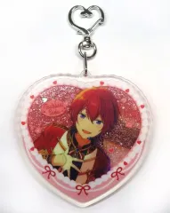 【中古】キーホルダー 朱桜司 「あんさんぶるスターズ!! 情人節(バレンタイン) 流砂アクリルキーホルダー Bグループ」 中国限定