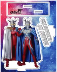 [중고] 아크릴 스탠드 아크릴 패널 울트라 맨 레오 & 울트라 맨 제로 페어 아크릴 스탠드 [ULTRAMAN Gallery 울트라 맨 제로 15 주년 ~ Beyond the STARS ~]
