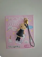 ハローキティ PHANTASY マスコット ストラップ ブラック
