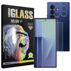 対応 Galaxy Z Fold 7 SC-56F / SCG34 ガラスフイルム 指紋認証対応【2+2 枚セット-AGC旭硝子】 galaxy z fold 7 ガラスフイルム 【2枚】+ レンズフィルム 【2枚】 ギャラクシーZフォールド7 液晶/レンズ保