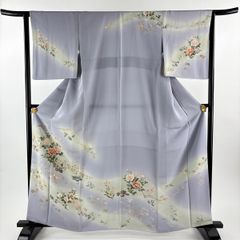 袋帯 秀品 関西仕立て 亀甲鳳凰華文 本金箔 金色 六通 正絹 【中古