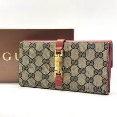 クラシックに宿る品格】 GUCCI グッチ 長財布 GGキャンバス スーキー