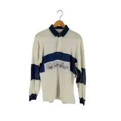 ベネトン BENETTON 80-90s イタリア製 ラガーシャツ メンズ import：XL のサムネイル