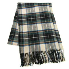 アンタイトル マフラー ストール チェック ブランド レディース グリーン/ベージュ UNTITLED 【中古】