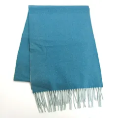 ランバン マフラー ストール 無地 ブランド レディース スカイブルー LANVIN 【中古】のサムネイル