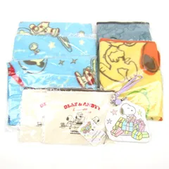ピーナッツ ブランケット ポーチ パスケース 8点セット 未使用 スヌーピー まとめて 大量 レディース PEANUTS