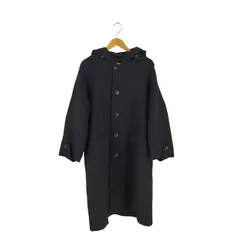 コムサデモードメン COMME CA DU MODE MEN 90S フード付き ナイロン混 ウールロングコート メンズ 表記無 