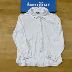 【現行品•新品未使用】ファミリア　ブラウス　白　110 2026年最新】ファミリアブラウス110の人気アイテム - メルカリ