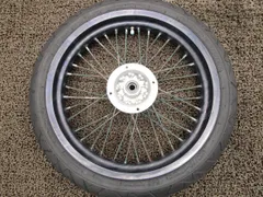 dトラッカー/klx250 エキセル　アルミ製スポークホイール2個セット dトラッカー/klx250 エキセル アルミ製スポークホイール2個セット 中古