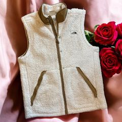 ☆ THE NORTH FACE☆ザ・ノースフェイス ボアフリース ベスト 刺繍ロゴ