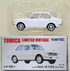 トミカリミテッドヴィンテージ トヨタカローラ1100 2個 トミカリミテッド ヴィンテージ トヨタ カローラ 1100 2ドアセダン (赤