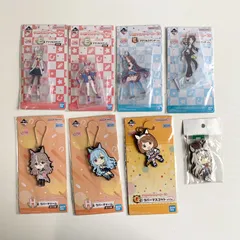 一番くじ ウマ娘 プリティーダービー 9弾 7弾 E賞 アクリルスタンド H賞 ラバーチャーム G賞 ラバーマスコット まとめ売り