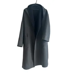 ZM1643 nano universe ナノユニバース ロングコート グレー レディース Fサイズ