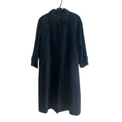 【高級】レリアン カシミヤ100％ ミドル丈 コート ブラック ♪ カシミヤスタンドカラーコート | Leilian (Women)/レリアン | 三越